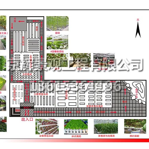 栽培设施示意图纸