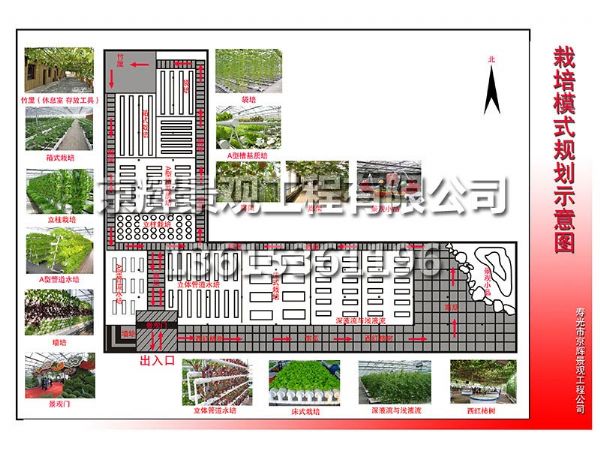 栽培设施示意图纸